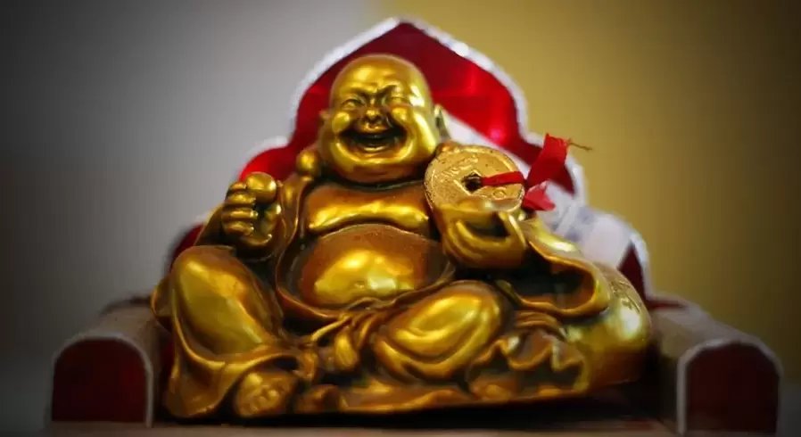 Farmec norocos râzând Buddha